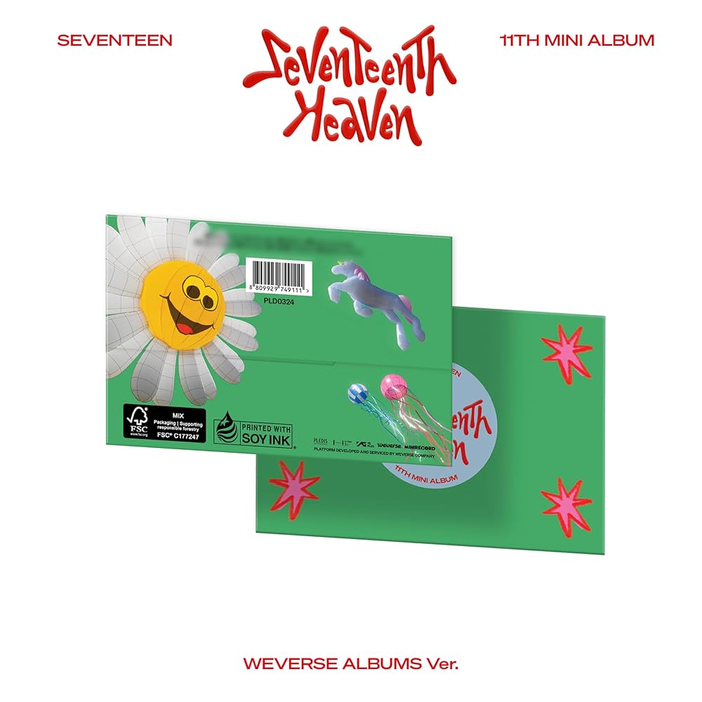 SEVENTEEN - 11th Mini Album 'SEVENTEENTH HEAVEN' (Weverse ver.)