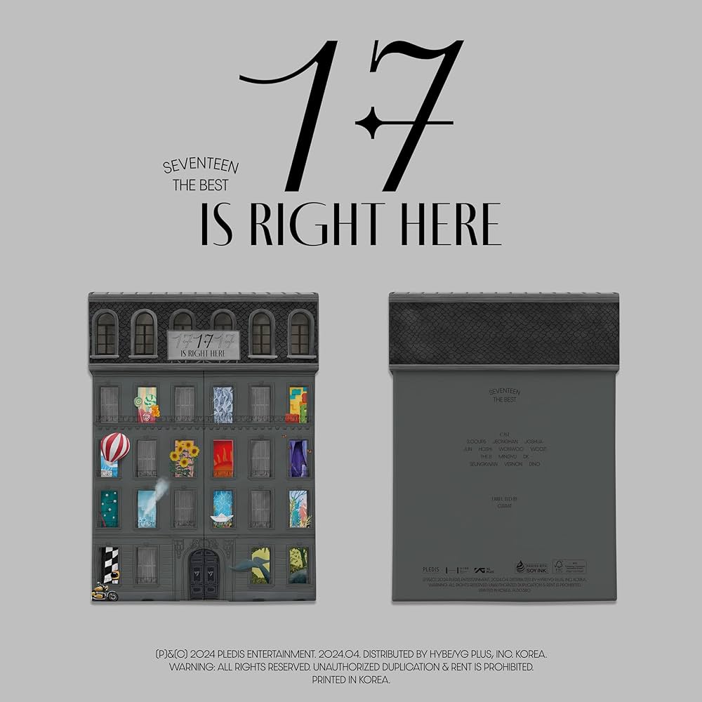 SEVENTEEN - 2nd Compilation Album ' 17 IS RIGHT HERE'