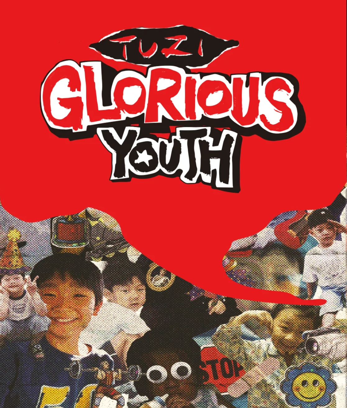 Title: 2Z 'GLORIOUS YOUTH' Cover: Photos of the 2Z members as kids