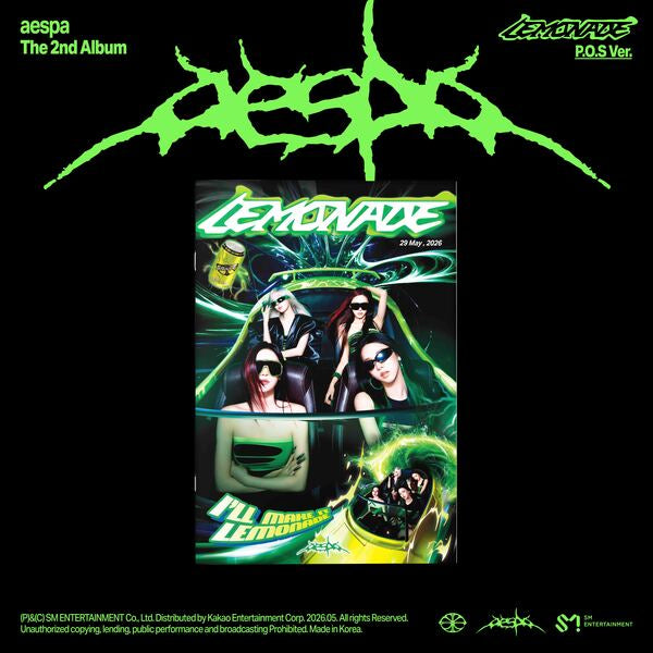 aespa - 2nd Album 'LEMONADE' (POS ver.)