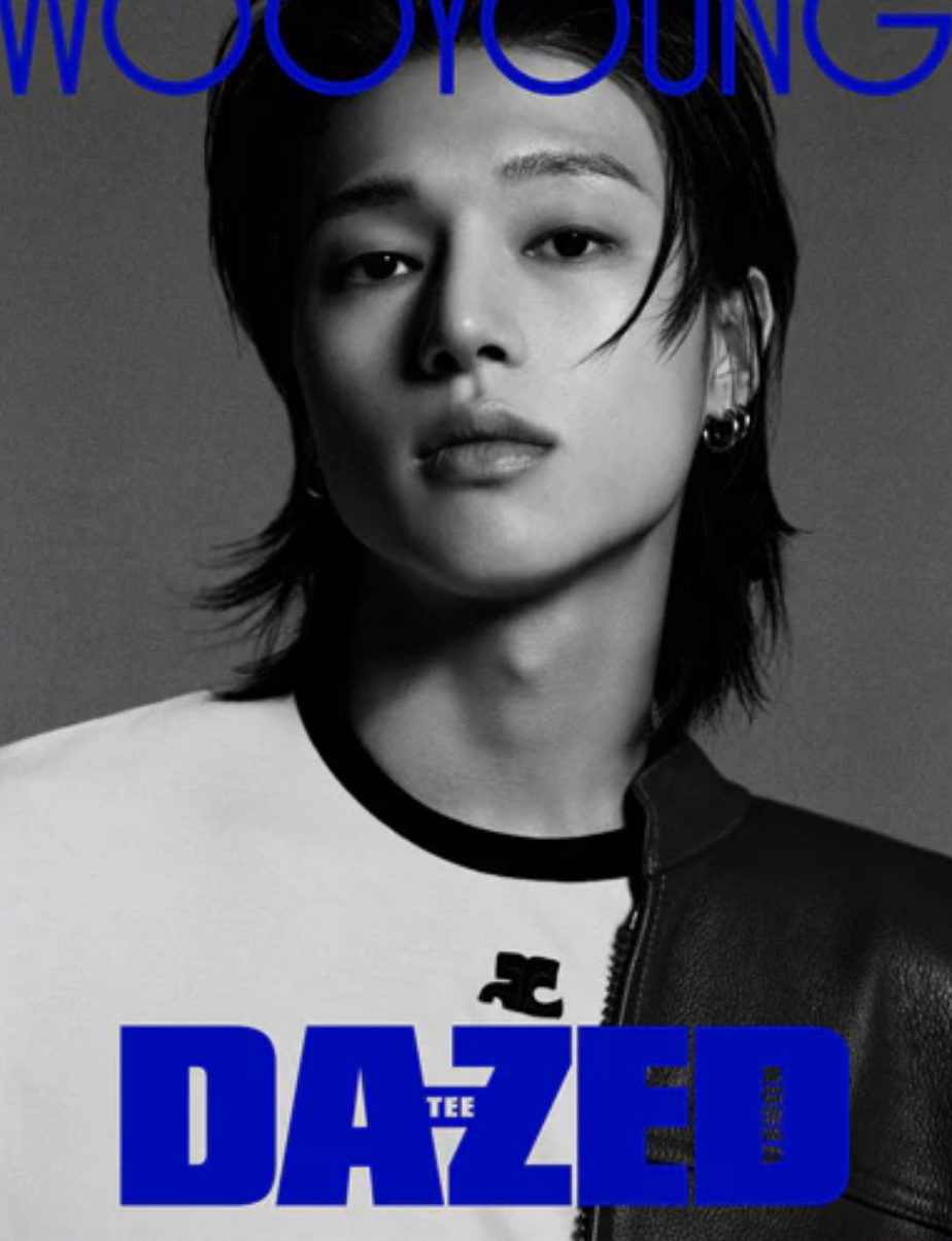 ATEEZ - Dazed & Confused Korea #226 December 2024 : ATEEZ Wooyoung (B ver.)
