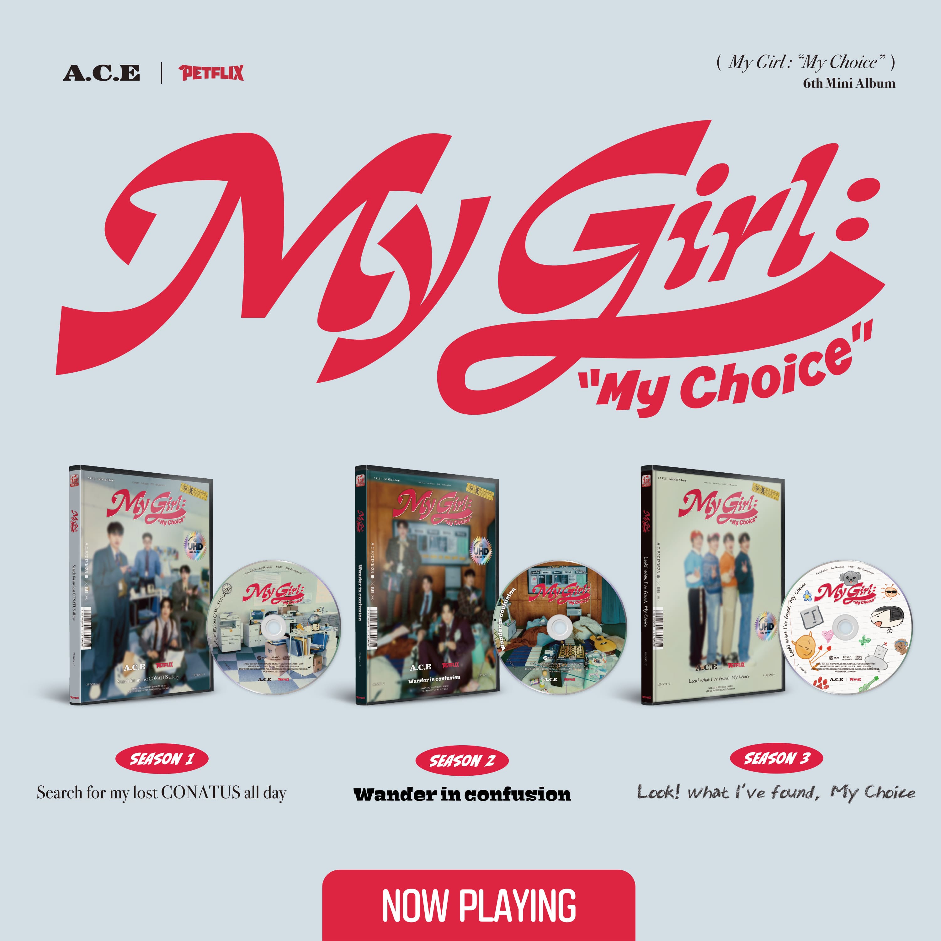 A.C.E - 6th Mini Album 'My Girl : My Choice'