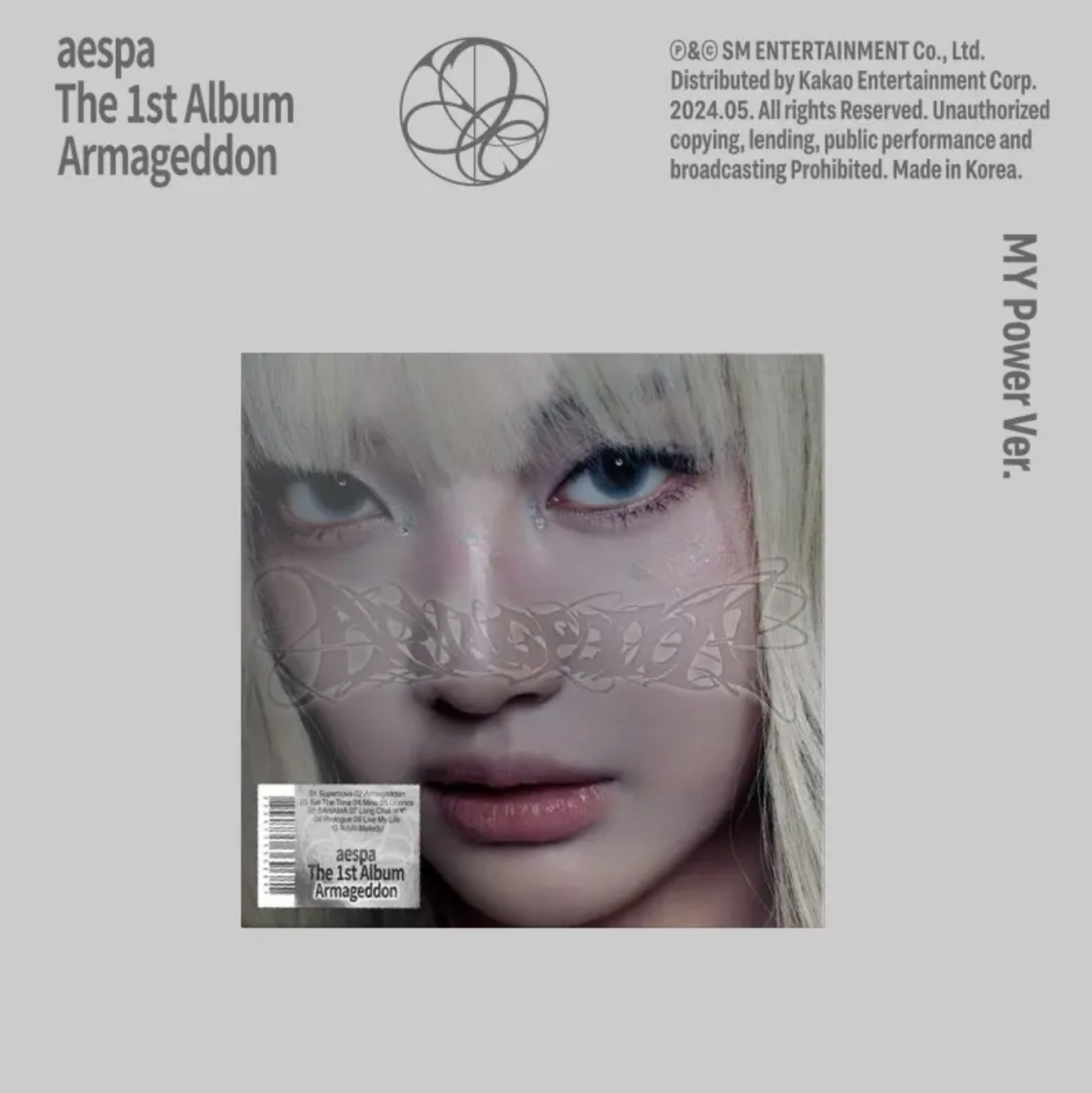 aespa - The 1st Album 'Armageddon' (My Power ver.)
