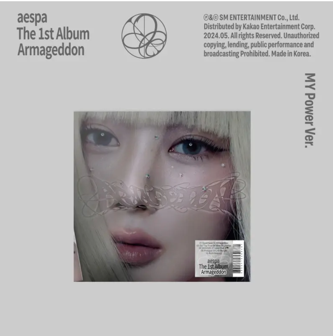 aespa - The 1st Album 'Armageddon' (My Power ver.)