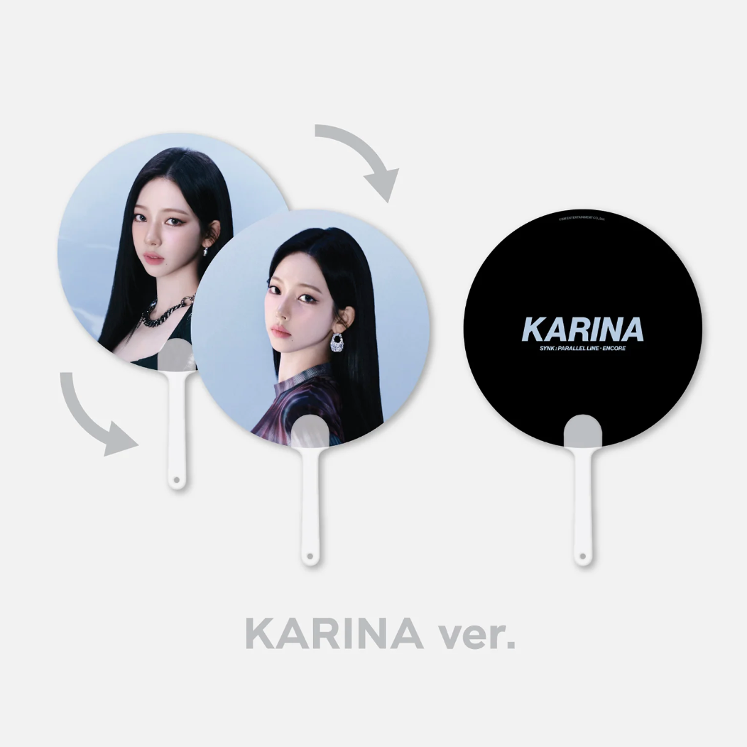 aespa - LENTICULAR IMAGE PICKET / 2025 LIVE TOUR - SYNK : PARALLEL LINE  / Official Merchandise