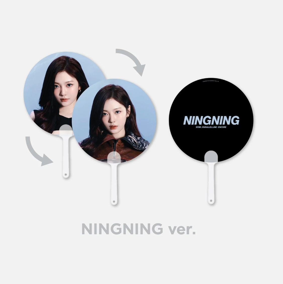 aespa - LENTICULAR IMAGE PICKET / 2025 LIVE TOUR - SYNK : PARALLEL LINE / Official Merchandise