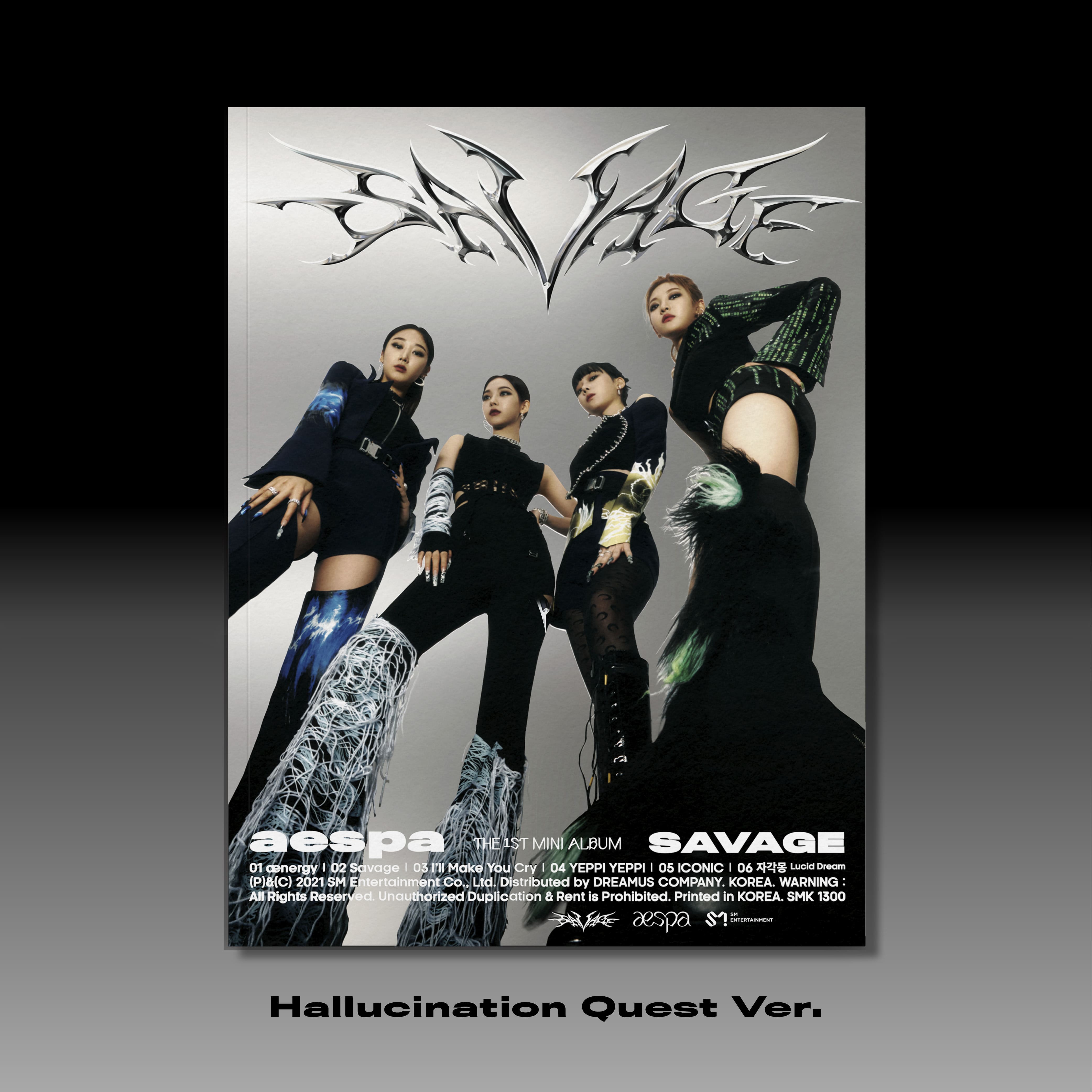 aespa - 1st Mini Album 'SAVAGE' (HALLUCINATION QUEST ver.)