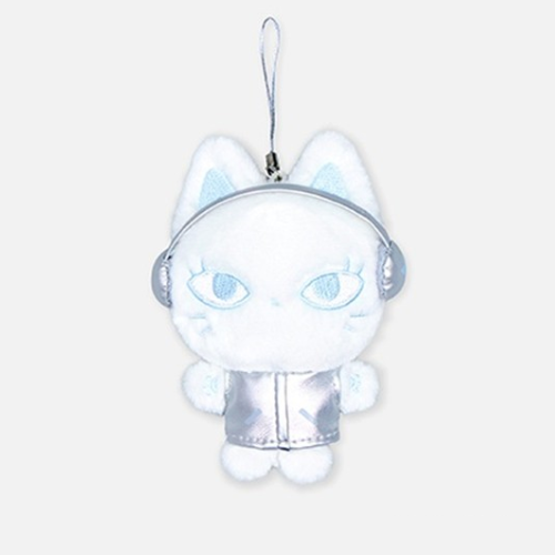 aespa - FANLIGHT DOLL KEYRING / SYNK aeXIS LINE / Official Merchandise (SILVER ver.)