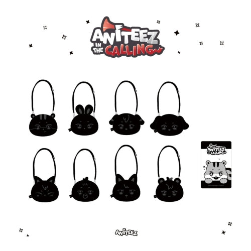 ATEEZ - Face Pouch Bag / ANITEEZ IN THE CALLING / Official Merchandise
