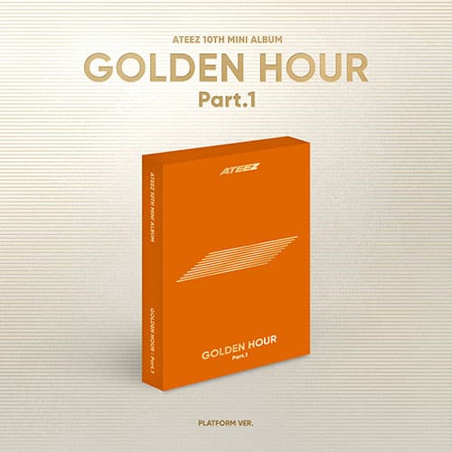 ATEEZ - 10th Mini Album 'GOLDEN HOUR : PART 1' (PLATFORM ver.)