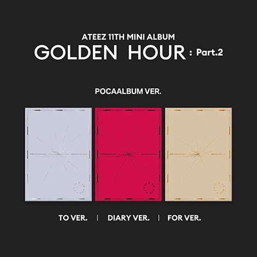 ATEEZ - 11th Mini Album 'GOLDEN HOUR : PART 2' (POCAALBUM ver.)