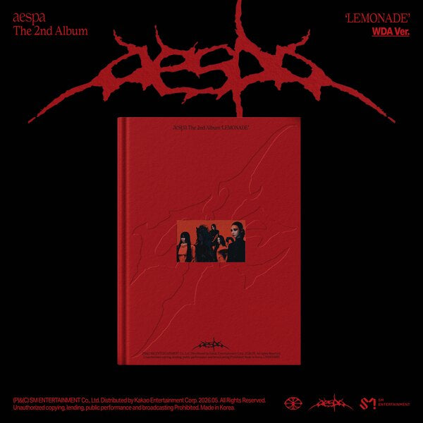 aespa - 2nd Album 'LEMONADE' (WDA ver.)