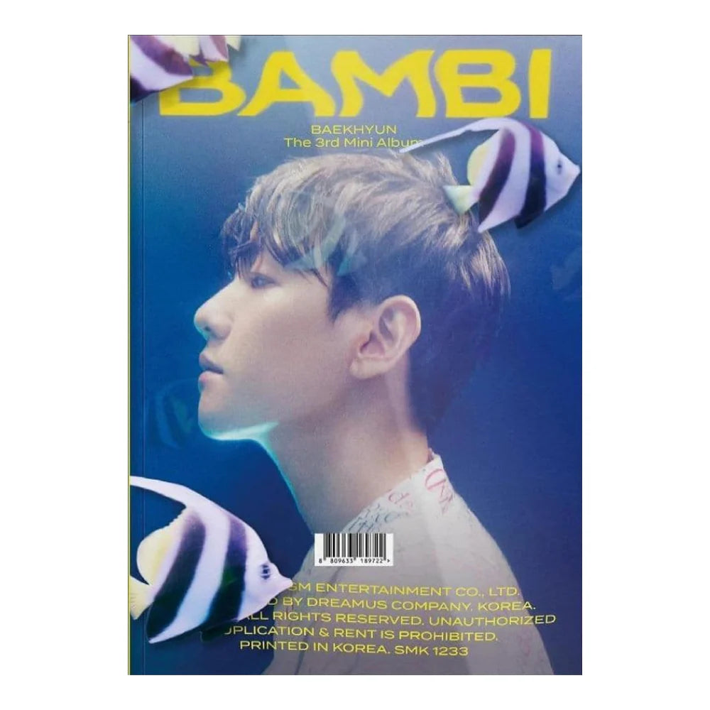 BAEKHYUN (EXO) - 3rd Mini Album 'Bambi' (Photobook ver.)