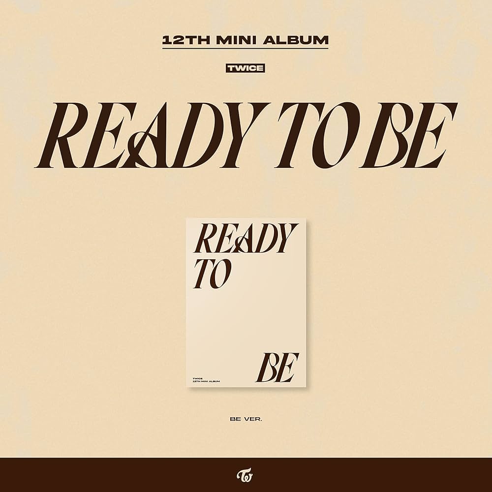 TWICE - 12 Mini Album 'READY TO BE'