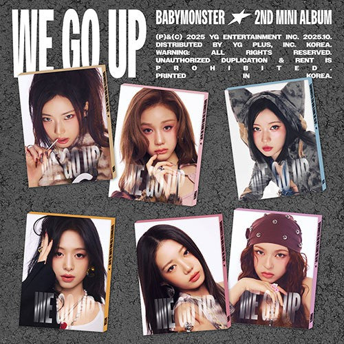 BABYMONSTER - 2nd Mini Album 'WE GO UP' (PATTERN ver.)