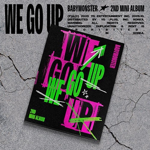 BABYMONSTER - 2nd Mini Album 'WE GO UP' (UP ver.)