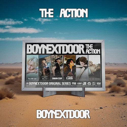BOYNEXTDOOR - 5th Mini Album 'The Action' (Frame ver.)