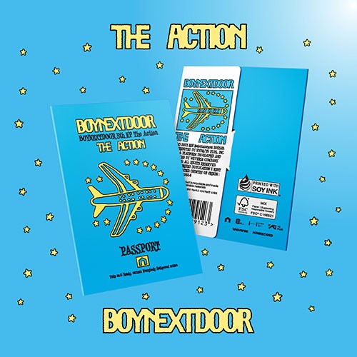 BOYNEXTDOOR - 5th Mini Album 'The Action' (Weverse ver.)