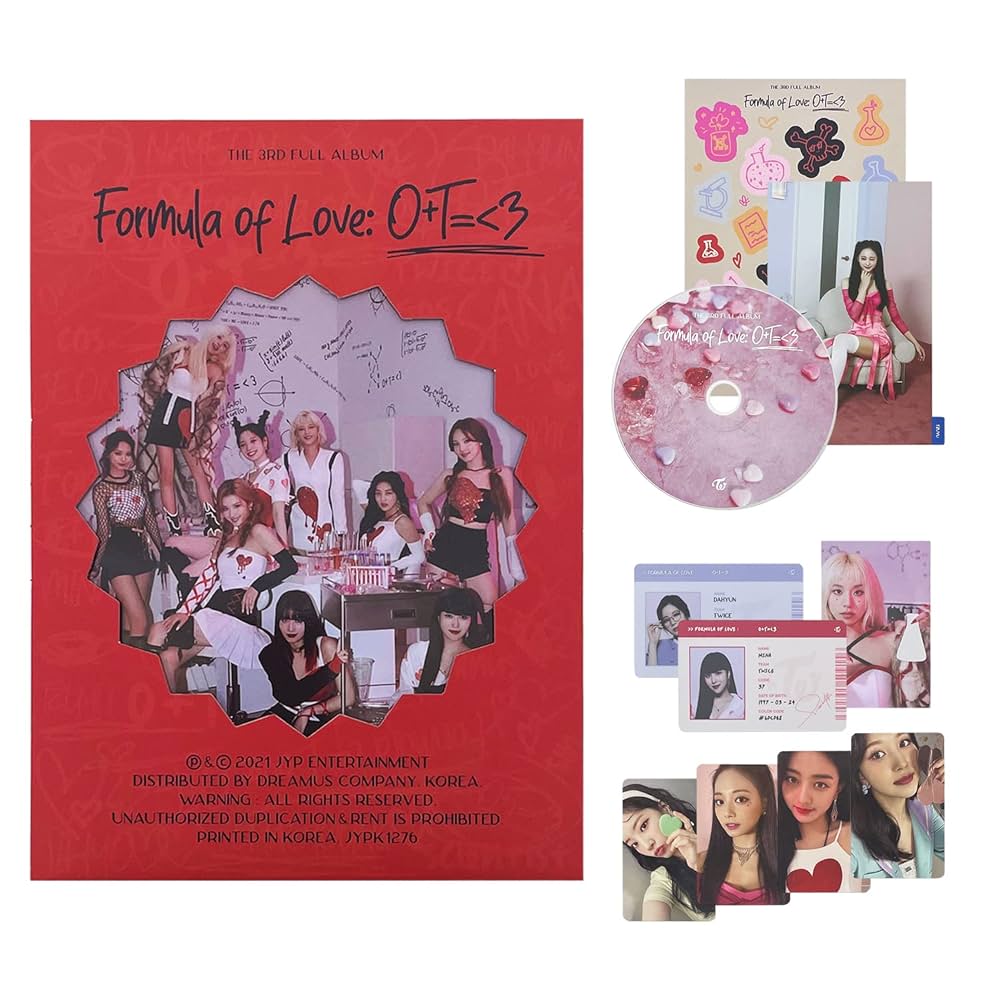 TWICE - 3rd Album 'Formula of Love : O+T=<3'