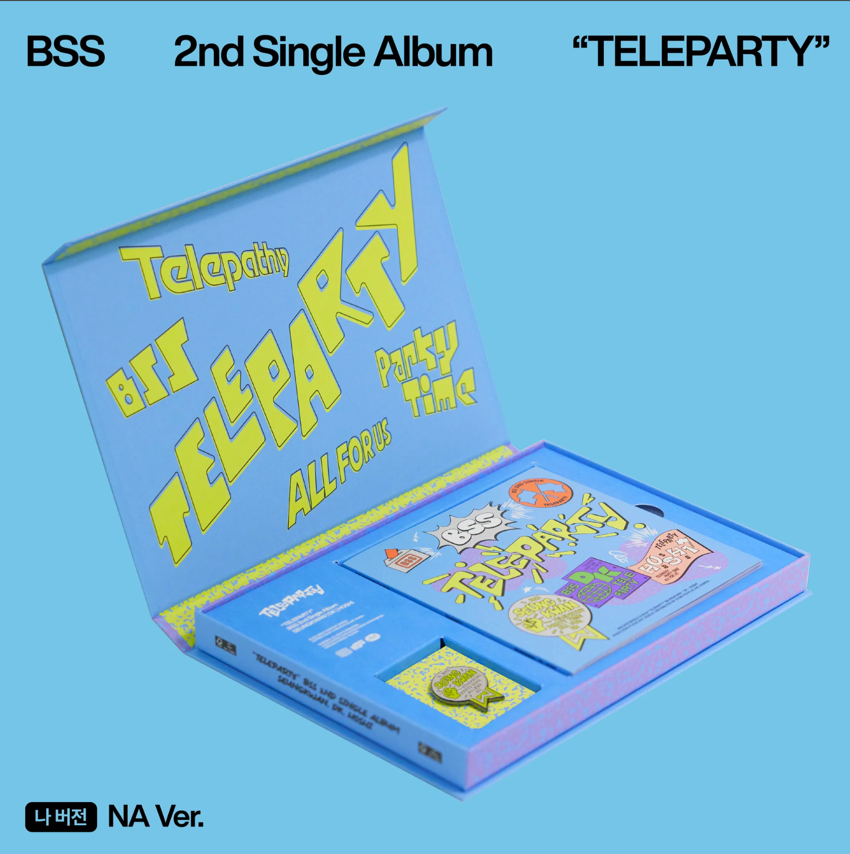 BSS (SEVENTEEN) - 2nd Single Album 'TELEPARTY' (Standard ver.)