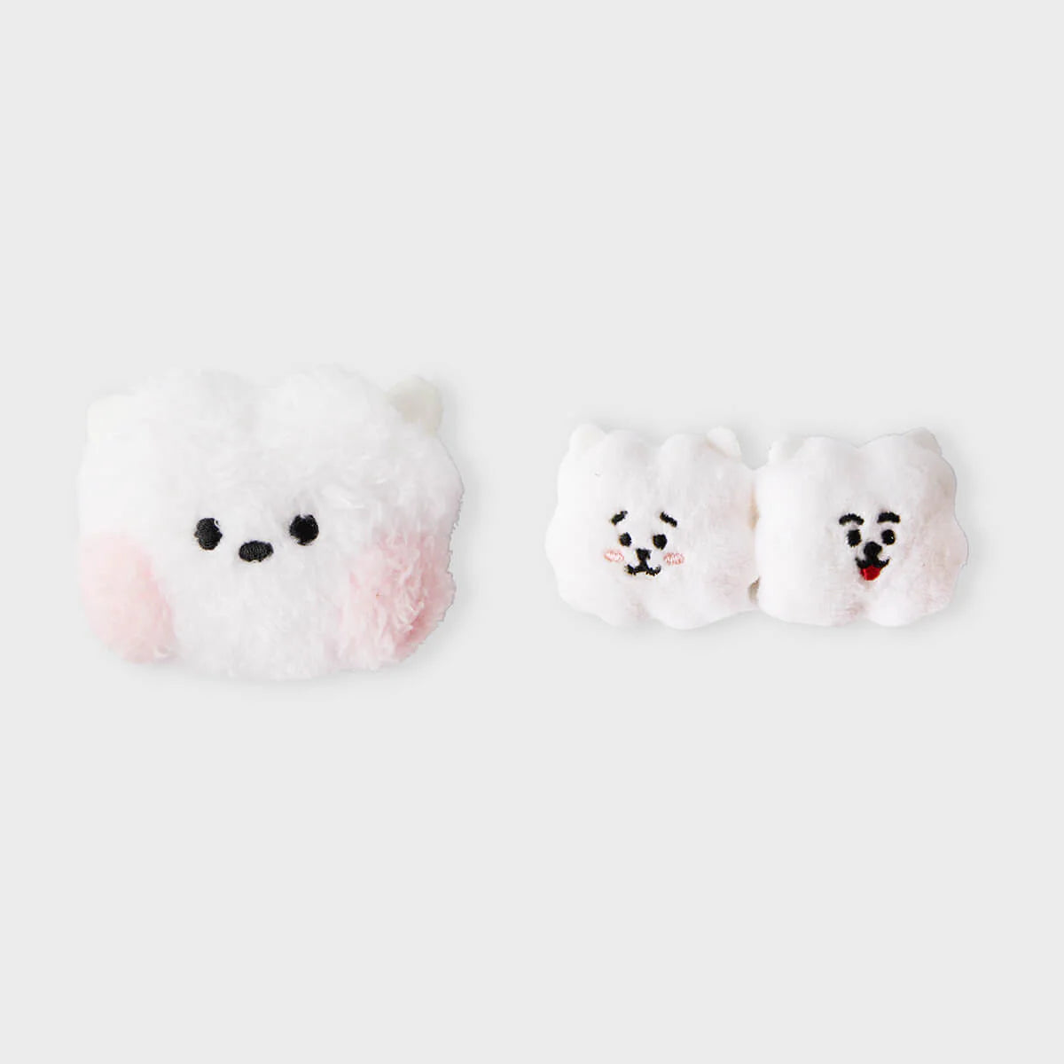 BT21 - RJ BIG & TINY Edition Hair Clip Set / Official Merchandise