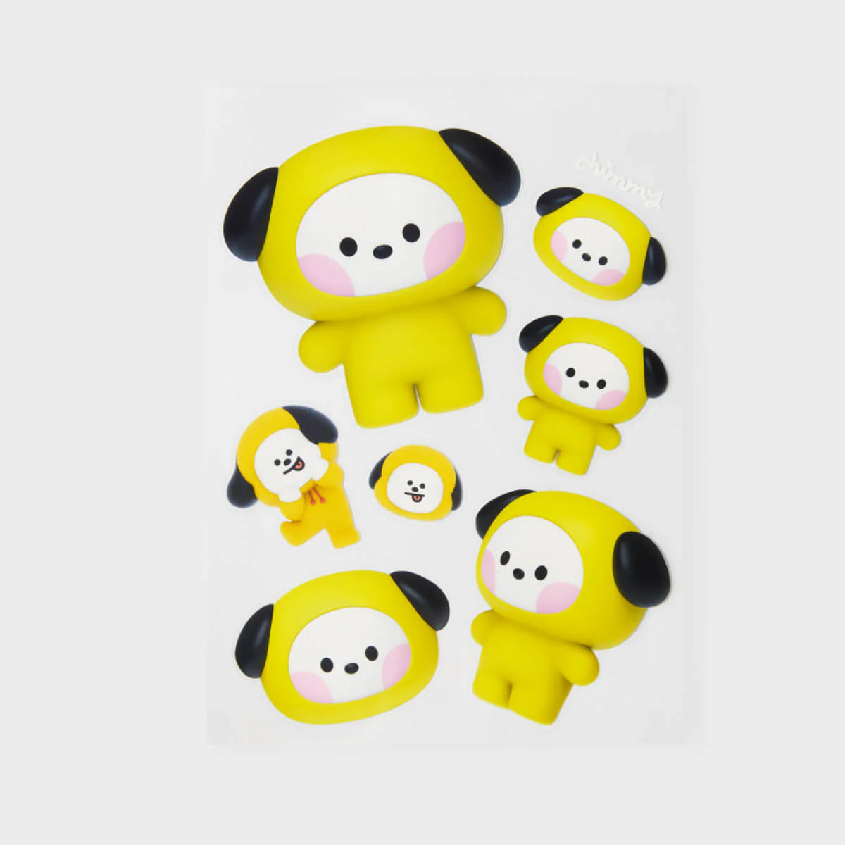 BT21 - BIG & TINY Edition Removable Stickers / Official Merchandise