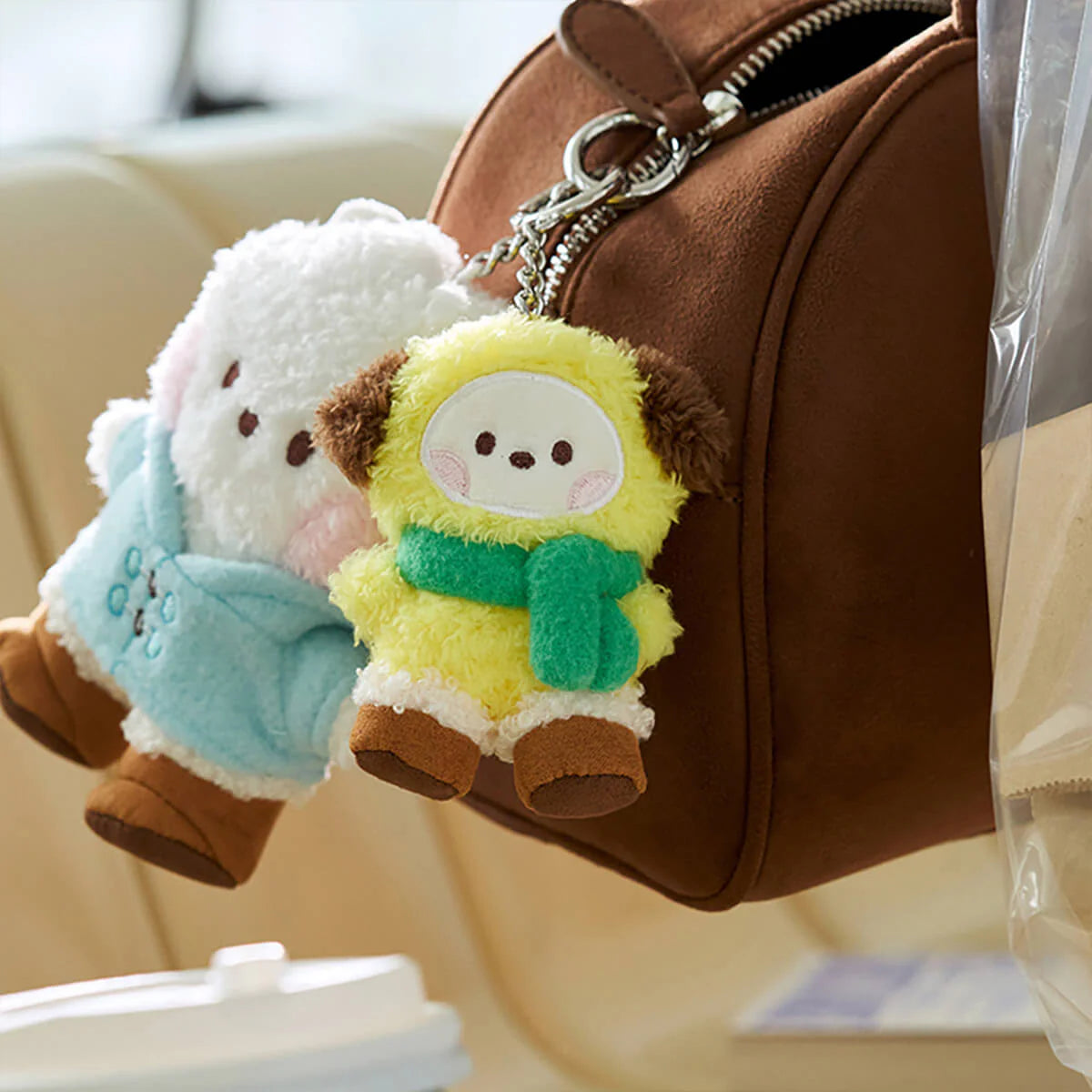 BT21 - Boots minini Keyring / Official Merchandise