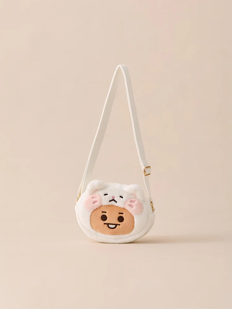 BT21 - FUR FACIAL CROSSBAG / Official Merchandise