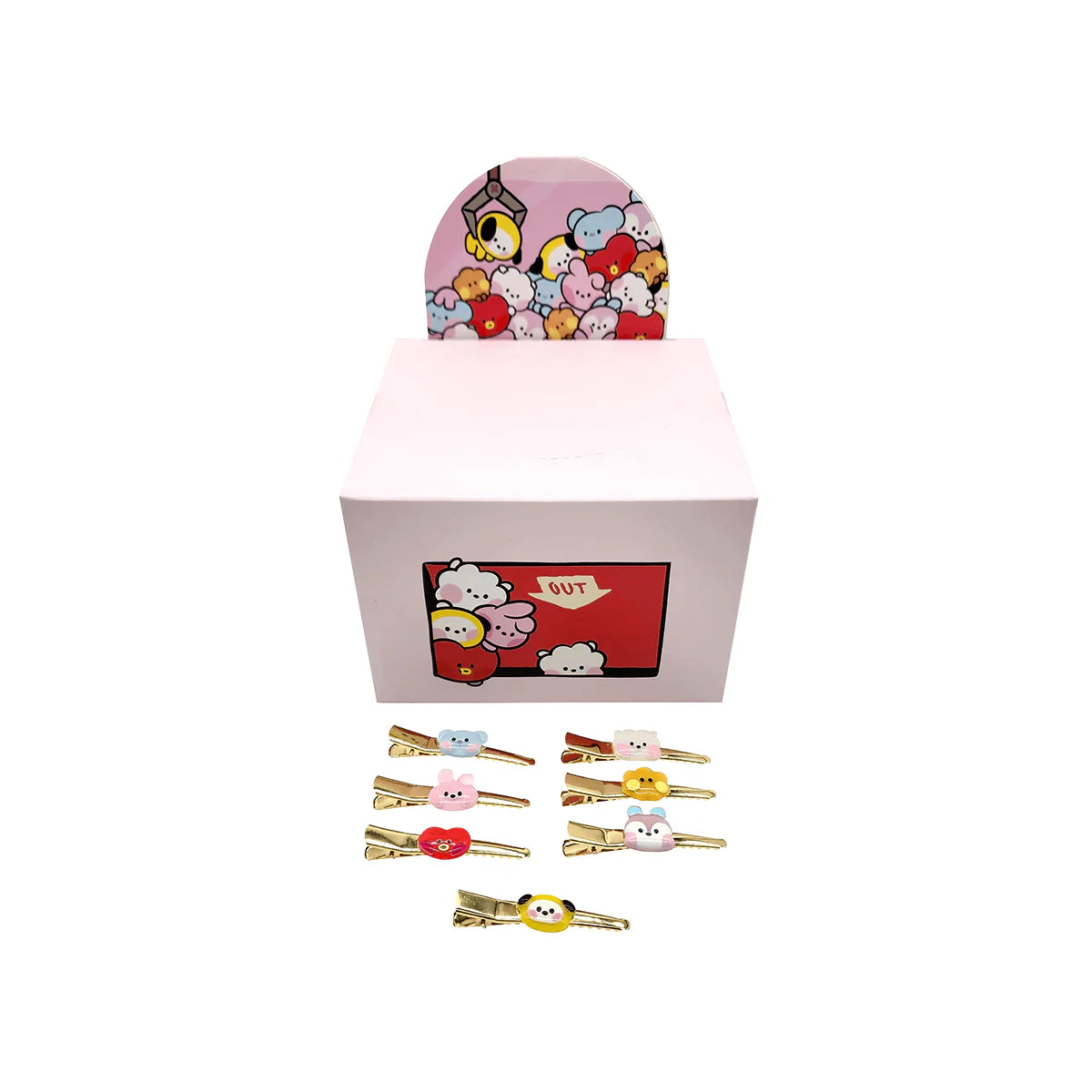 BT21 - Hair Clip Blind Box / Official Merchandise