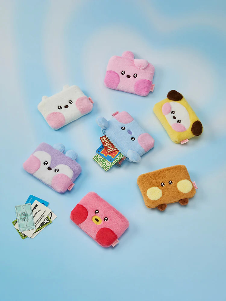 BT21 - minini HUG ME Fur Pouch / Official Merchandise