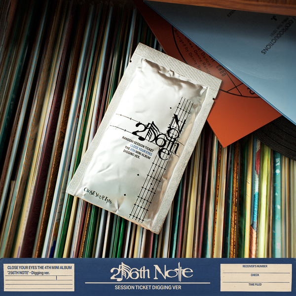 CLOSE YOUR EYES - 4th Mini Album '256th Note' (Digging ver.)