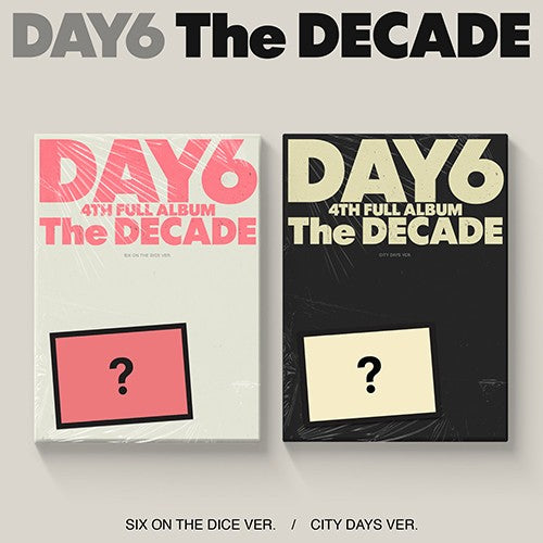 DAY6 - 4th Full Album 'The DECADE' (Standard ver.) – Kpop Nabi