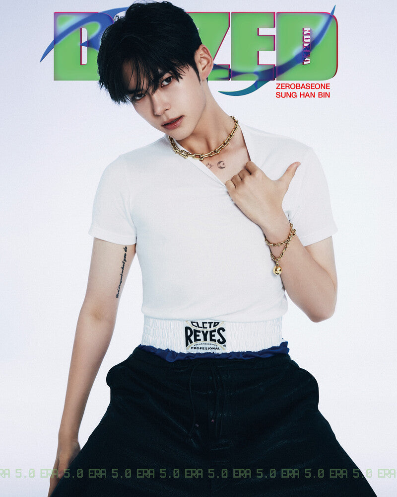ZEROBASEONE - Dazed & Confused Korea #204 September 2023 : SUNG HAN BIN (B ver.)