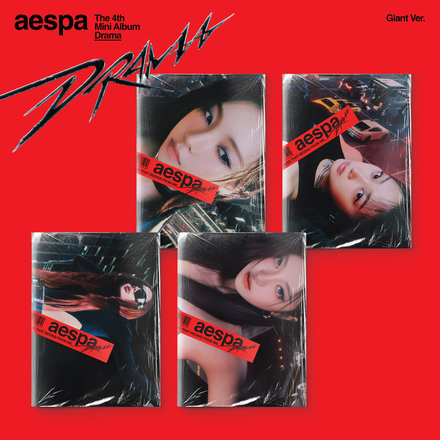 aespa - The 4th Mini Album 'Drama' (Giant ver.)