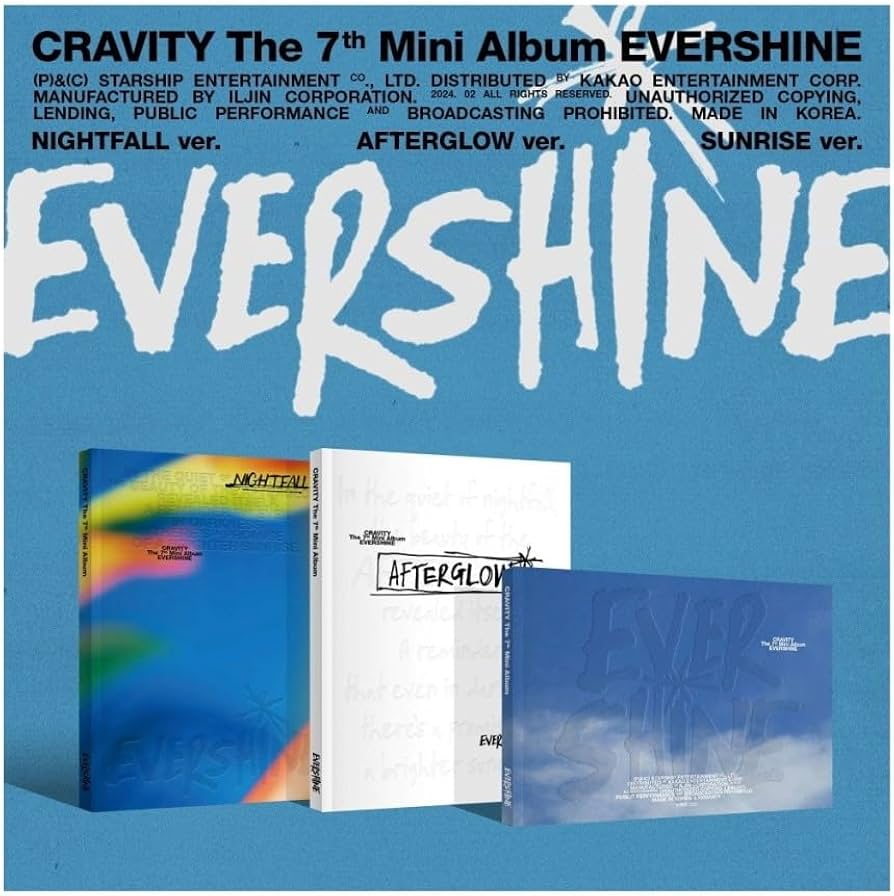 CRAVITY - 7th Mini Album 'EVERSHINE'