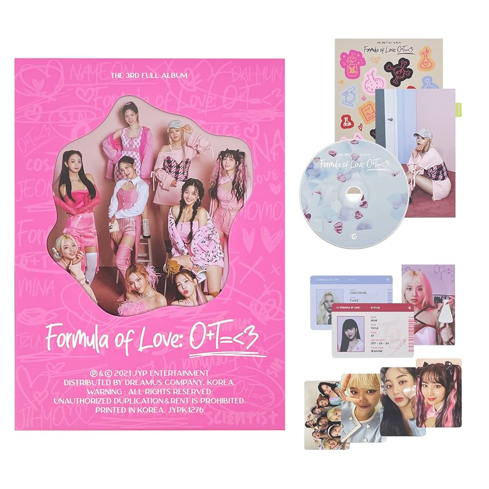TWICE - 3rd Album 'Formula of Love : O+T=<3'