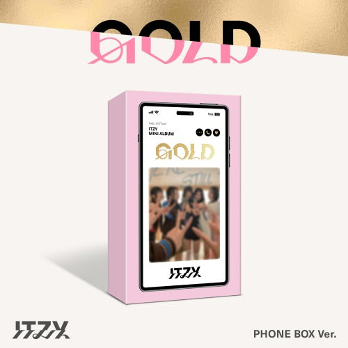 ITZY - 9th Mini Album 'GOLD' (PHONE BOX ver.)