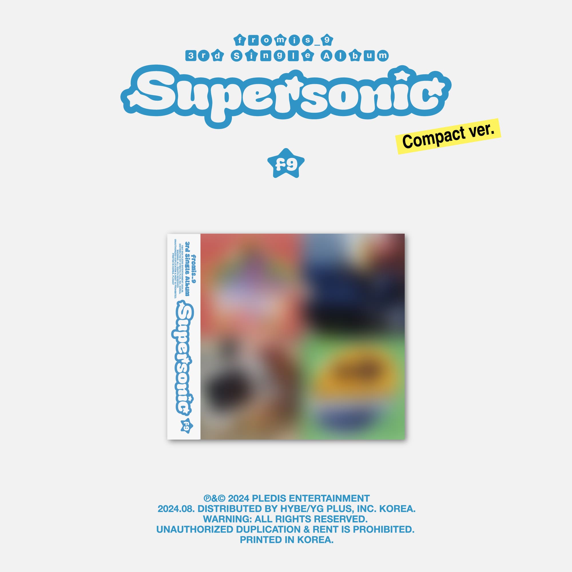 fromis_9 - 3rd Single Album 'Supersonic' (Compact ver.)