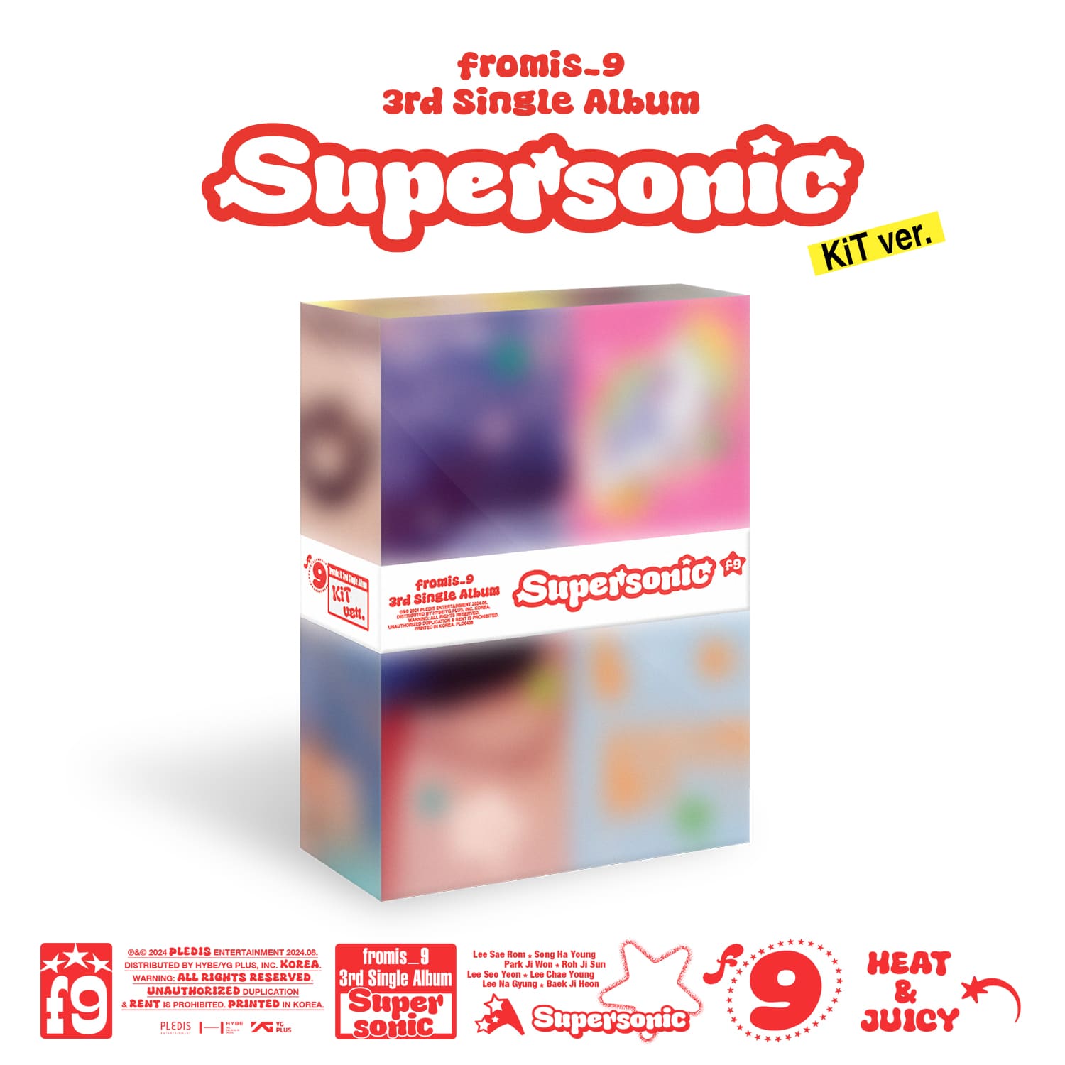 fromis_9 - 3rd Single Album 'Supersonic' (KiT ver.)