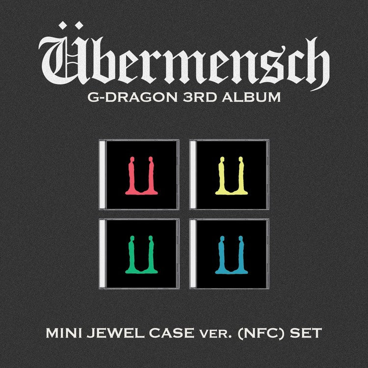 G-DRAGON - 3rd Album 'Übermensch' (MINI JEWEL / NFC ver.)