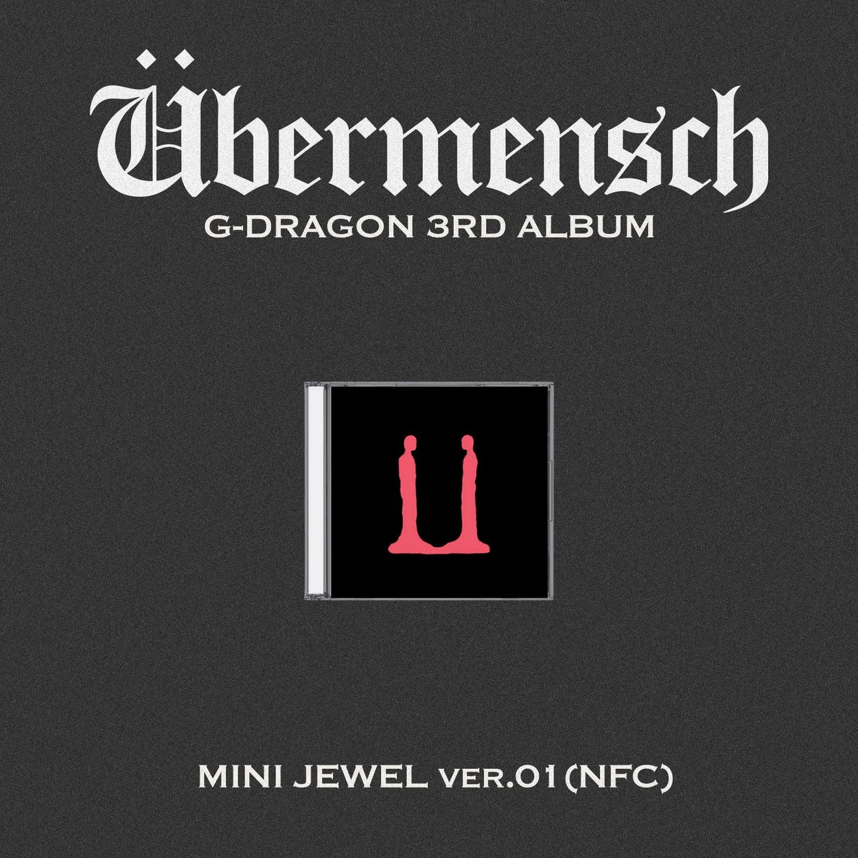 G-DRAGON - 3rd Album 'Übermensch' (MINI JEWEL / NFC ver.)