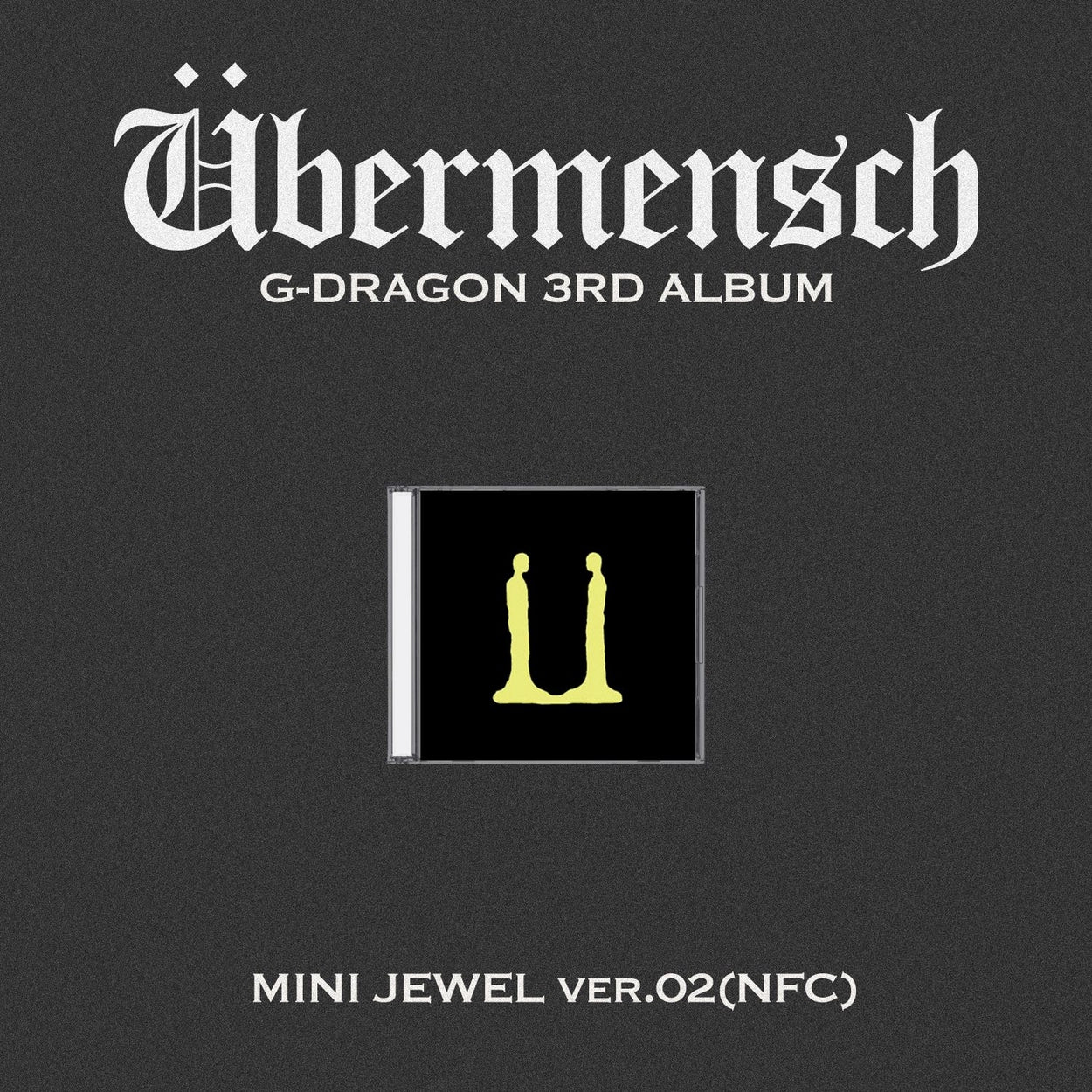 G-DRAGON - 3rd Album 'Übermensch' (MINI JEWEL / NFC ver.)