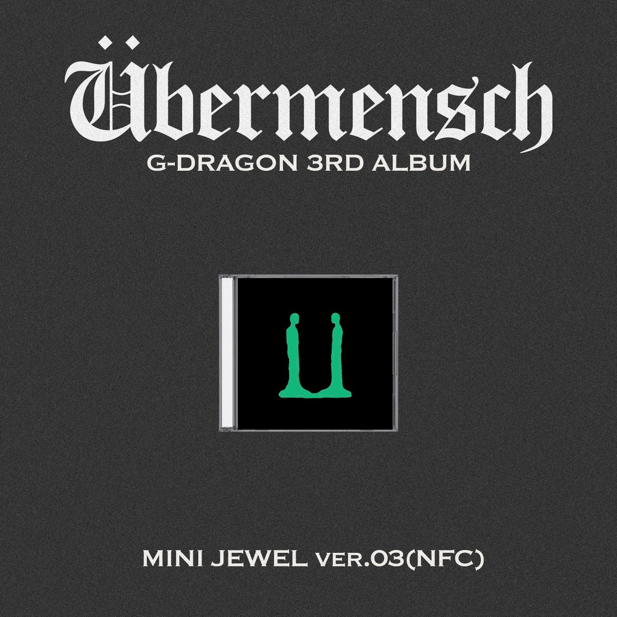 G-DRAGON - 3rd Album 'Übermensch' (MINI JEWEL / NFC ver.)