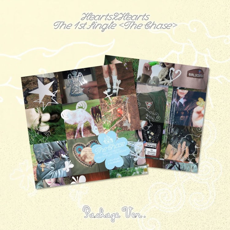Hearts2Hearts - 1st Single Album 'The Chase' (Package ver.)