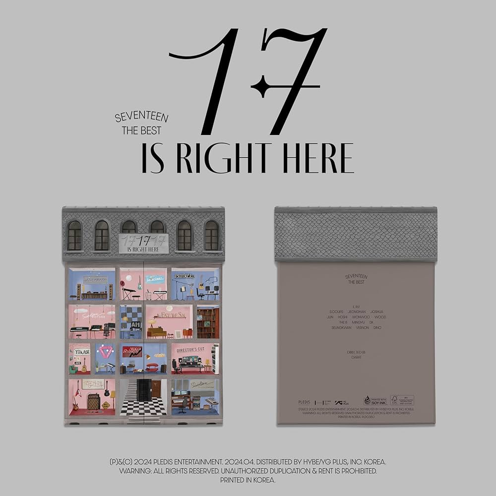 SEVENTEEN - 2nd Compilation Album ' 17 IS RIGHT HERE'