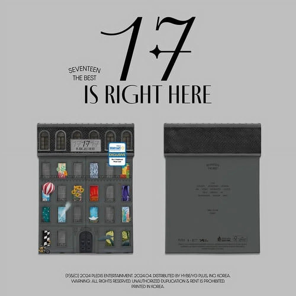 SEVENTEEN - 2nd Compilation Album ' 17 IS RIGHT HERE'