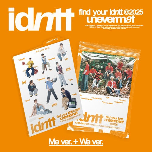 idntt - 1st Mini Album '<unevermet>' (Standard ver.)