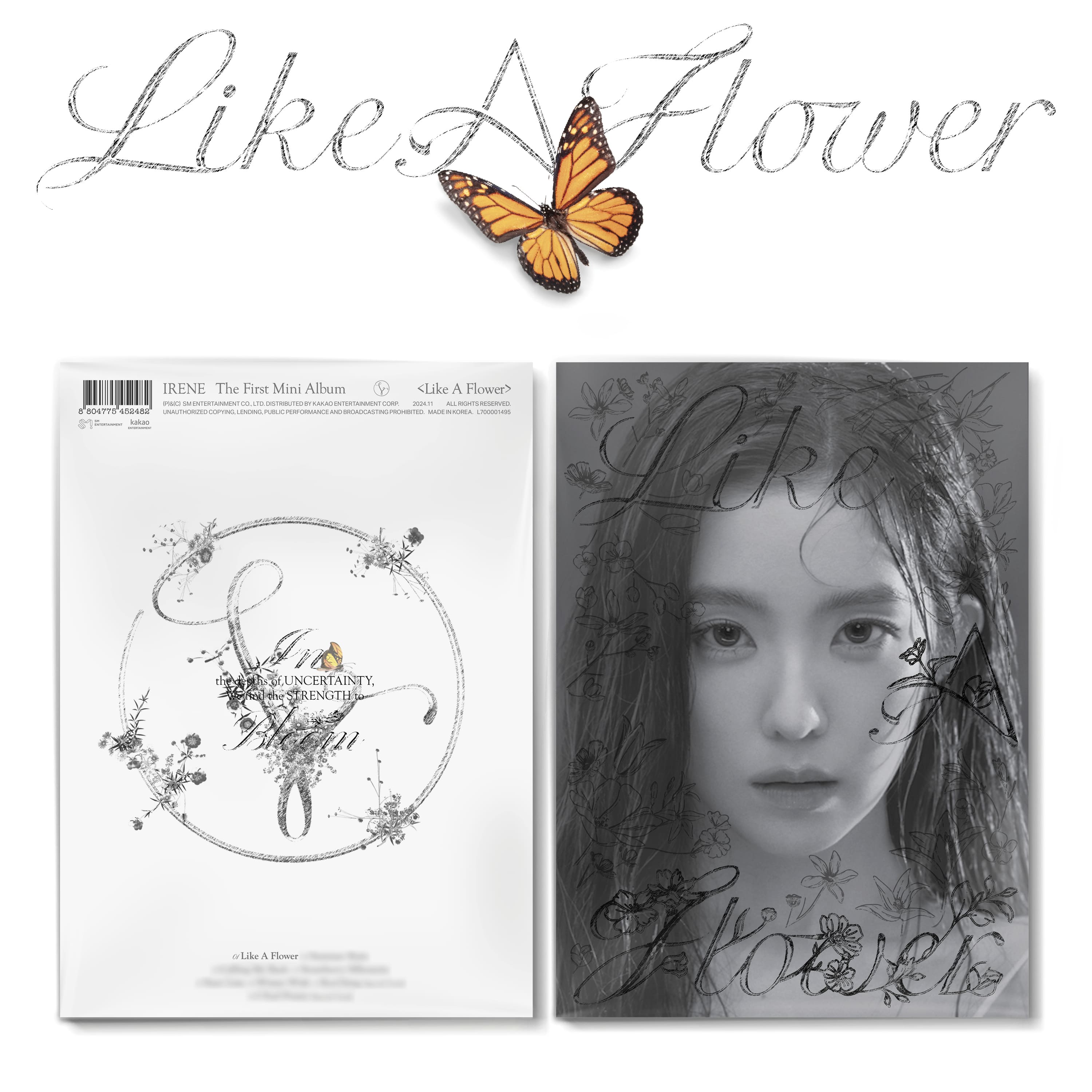 Irene - 1st Mini Album 'Like A Flower' (Photobook ver.)