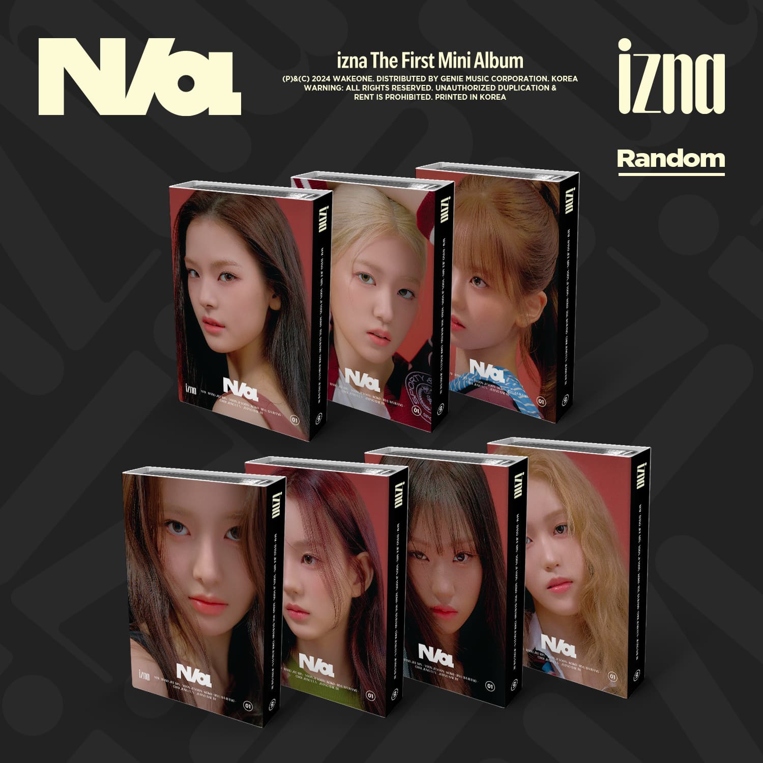 izna - 1st Mini Album 'N/a' (izna ver.)