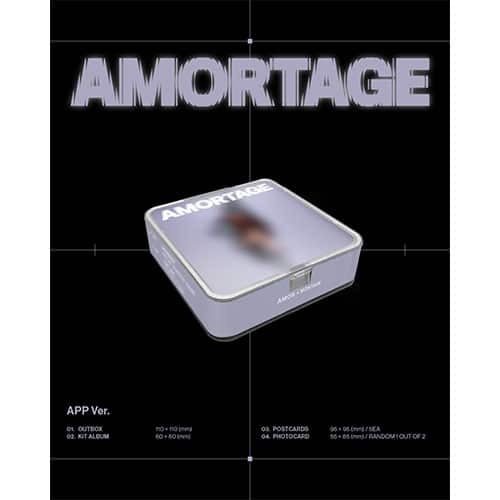 JISOO (BLACKPINK) - 1st Mini Album 'AMORTAGE' (APP ver.)